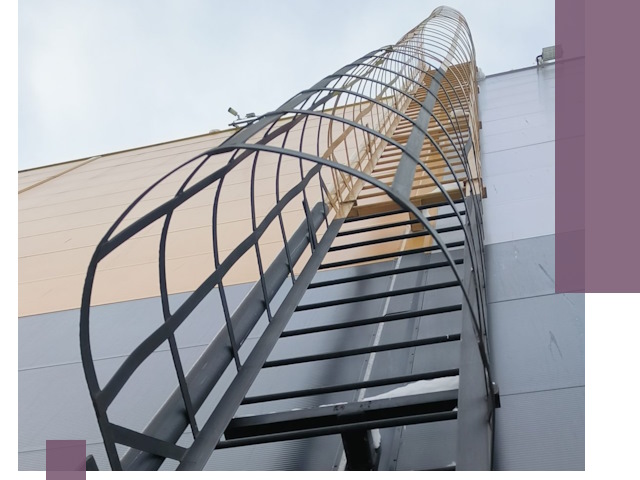 Изготовление и монтаж пожарных лестниц в Бугульме профессионально