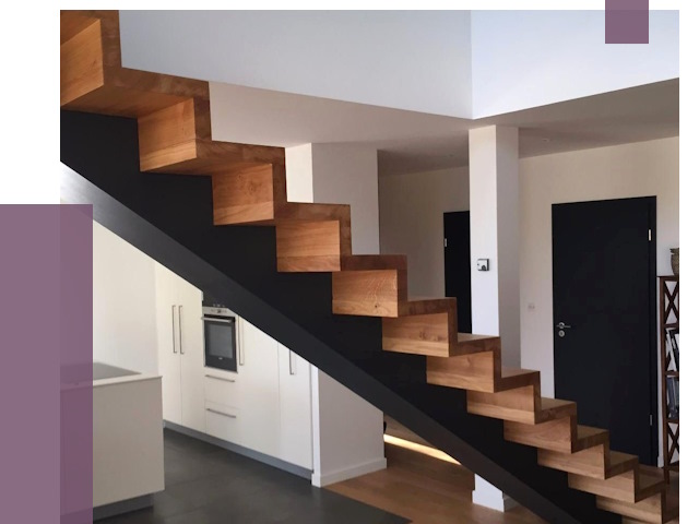 Изготовление деревянных лестниц в Бугульме от 85918 руб. | ПРОЛЁТ-Бгл