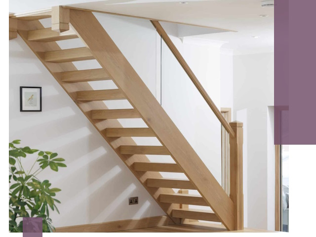 Изготовление деревянных лестниц под ключ в Бугульме для дома