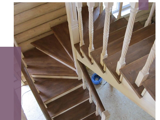 Реставрация деревянных лестниц в Бугульме от 4245 руб.