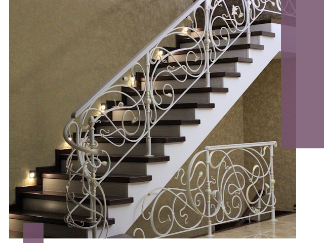 Кованые лестницы под ключ в Бугульме — изготовление и монтаж