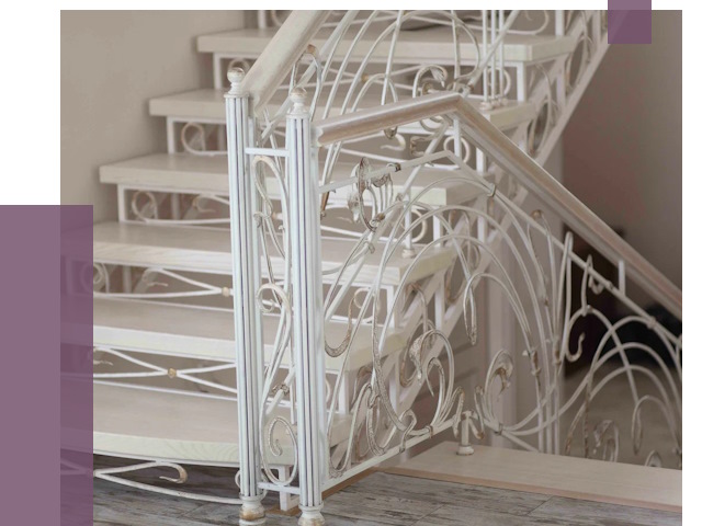 Изготовление кованых лестниц на заказ в Бугульме от 85918 руб. | ПРОЛЁТ-Бгл