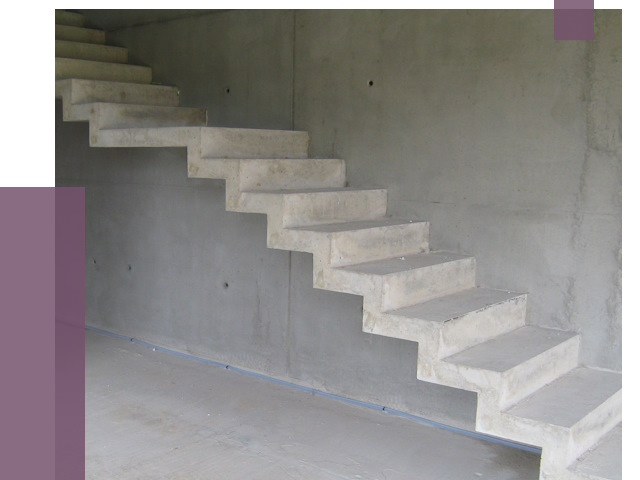 Бетонные лестницы в Бугульме от 18700 руб. под ключ | ПРОЛЁТ-Бгл