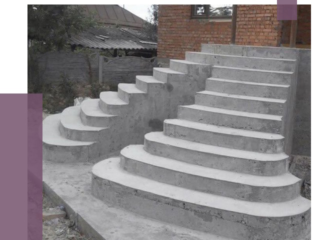 Монтаж бетонных лестниц в Бугульме от 4245 руб. 