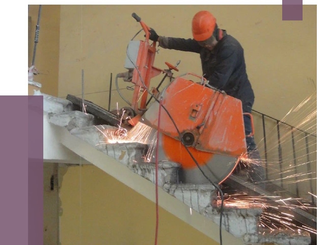 Демонтаж бетонных лестниц в Бугульме от 4549 руб. за м2 | ПРОЛЁТ-Бгл