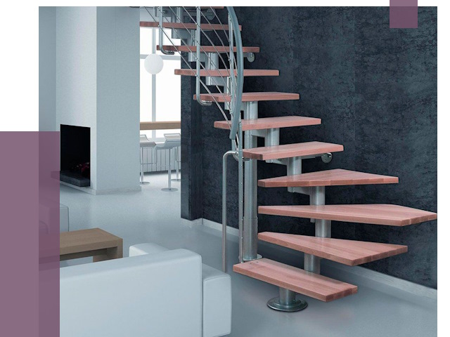 Модульные лестницы в Бугульме от 16678 руб. — купить в ПРОЛЁТ-Бгл