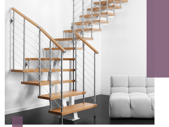 Модульные лестницы под ключ в Бугульме — монтаж и изготовление