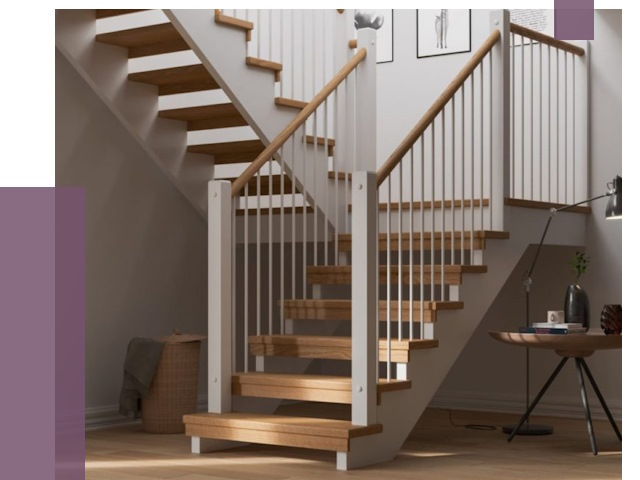 Маршевые лестницы в Бугульме от 37652 руб. — монтаж | ПРОЛЁТ-Бгл