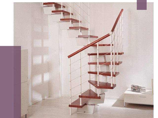 Изготовление лестниц на больцах в Бугульме от 9603 руб. | ПРОЛЁТ-Бгл