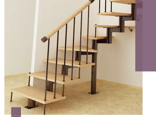 Монтаж лестниц на больцах в Бугульме — быстро и надежно