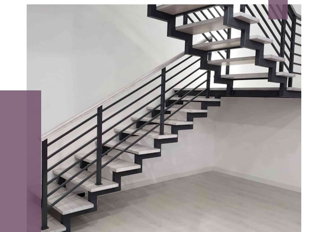 Лестницы на металлокаркасе под ключ в Бугульме от 12635 руб. | ПРОЛЁТ-Бгл