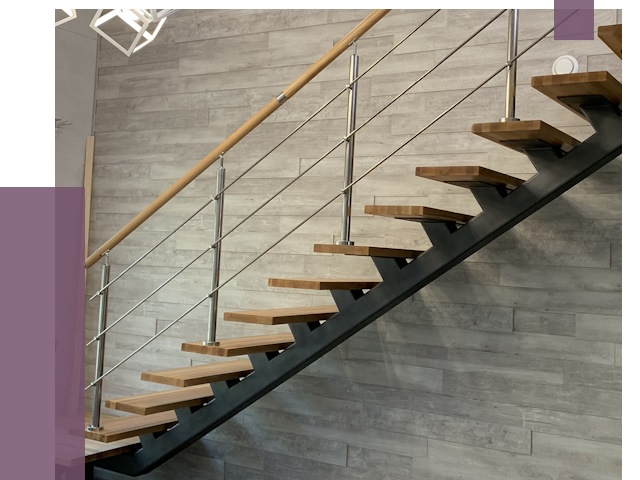 Изготовление лестниц на монокосоуре в Бугульме от 75305 руб. 