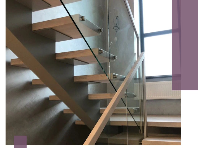 Изготовление лестниц на монокосоуре в Бугульме с монтажом и гарантией