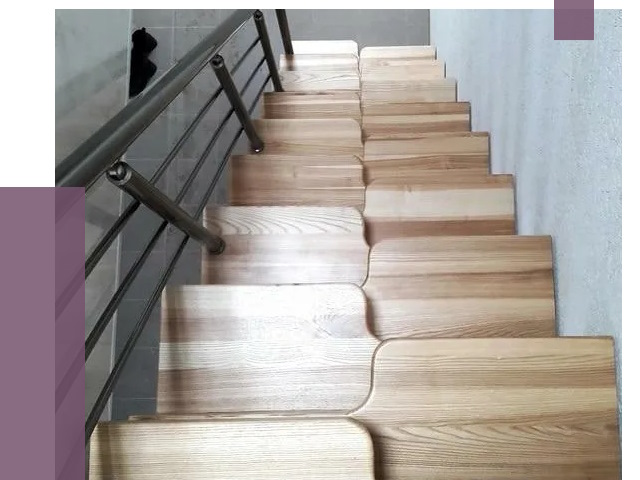 Лестницы гусиный шаг в Бугульме от 12888 руб. под ключ | ПРОЛЁТ-Бгл