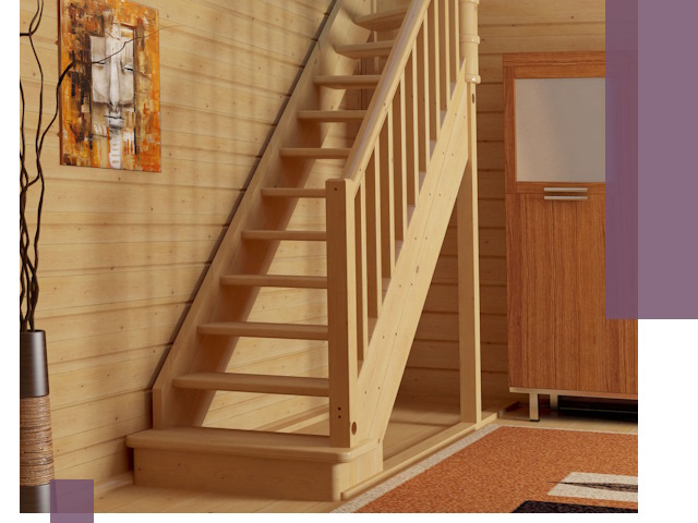 Лестницы эконом класса под ключ в Бугульме — недорого и быстро