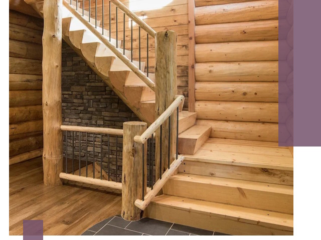 Лестницы в баню под заказ и профессиональный монтаж в Бугульме