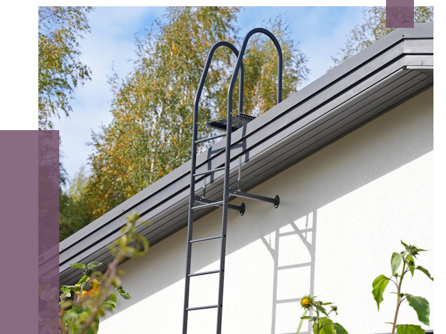 Лестницы на крышу в Бугульме от 18902 руб. — монтаж и монтаж ПРОЛЁТ-Бгл