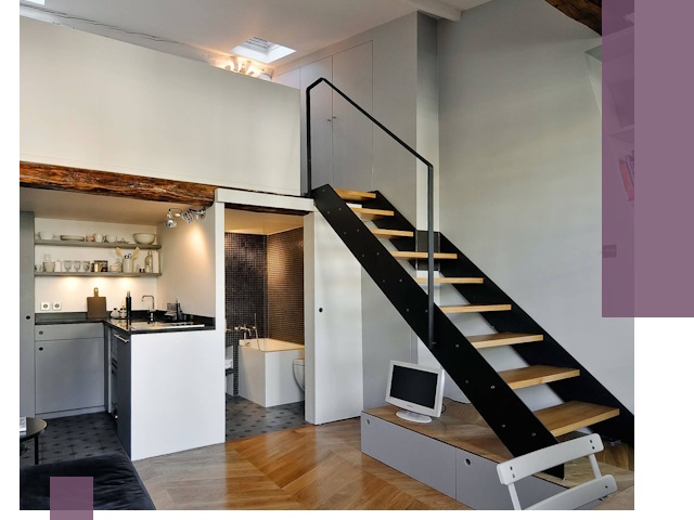 Лестницы на антресоль под ключ в Бугульме — изготовление и монтаж