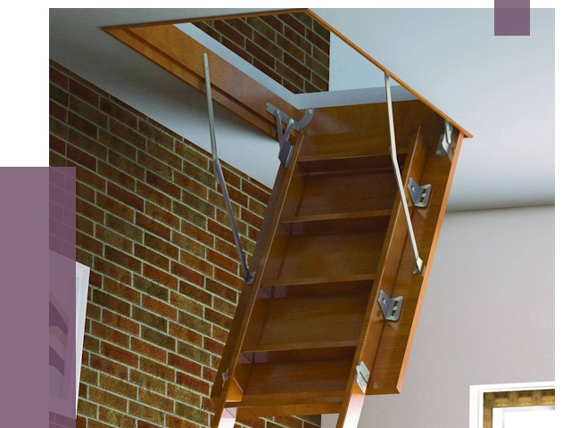 Установка чердачной лестницы в Бугульме от 7733 руб. | ПРОЛЁТ-Бгл