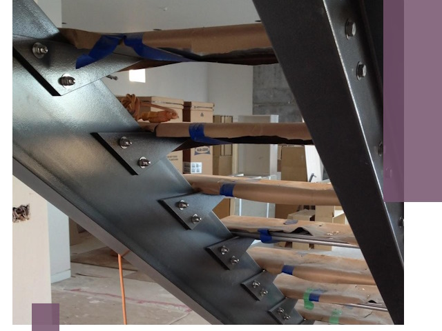 Усиление лестничных конструкций и усиление опор в Бугульме