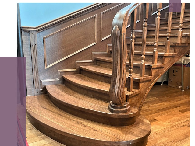 Дубовые лестницы под ключ в Бугульме от 174363 руб. — ПРОЛЁТ-Бгл