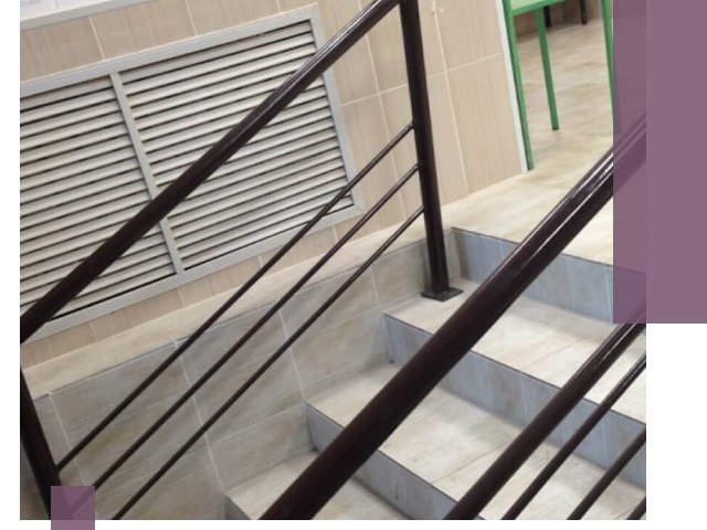 Изготовление перил из металла под ключ в Бугульме