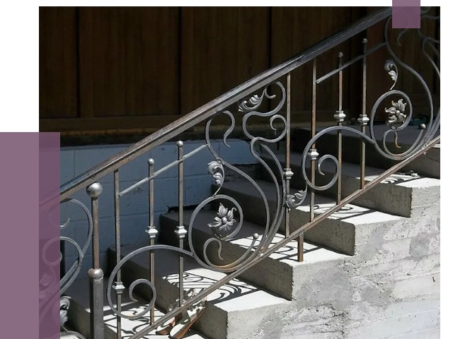 Кованые перила в Бугульме от 8592 руб. под ключ — качество от ПРОЛЁТ-Бгл