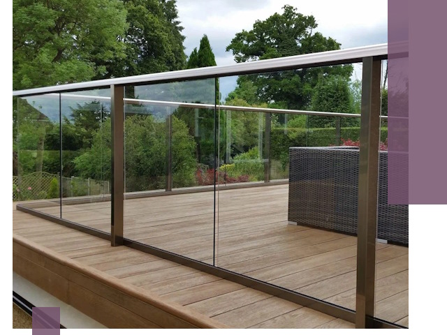 Алюминиевые перила на заказ в Бугульме — монтаж и гарантия