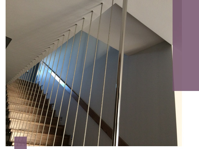 Тросовые перила под ключ в Бугульме — производство и монтаж