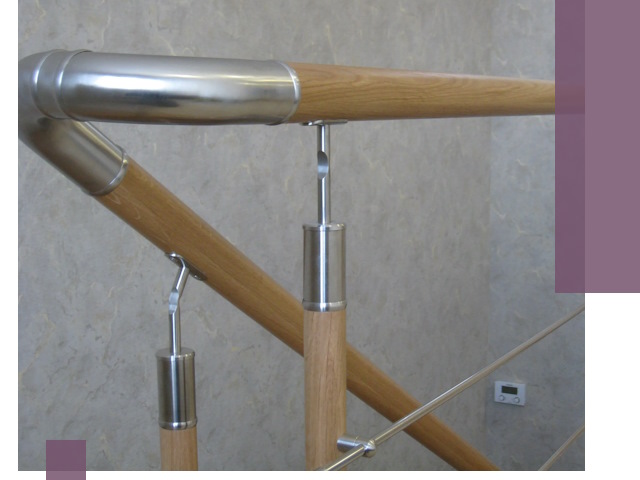 Комбинированные перила на заказ в Бугульме — монтаж и производство