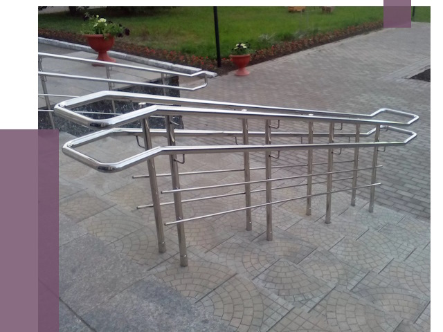 Перила для инвалидов в Бугульме от 7500 руб. под ключ | ПРОЛЁТ-Бгл