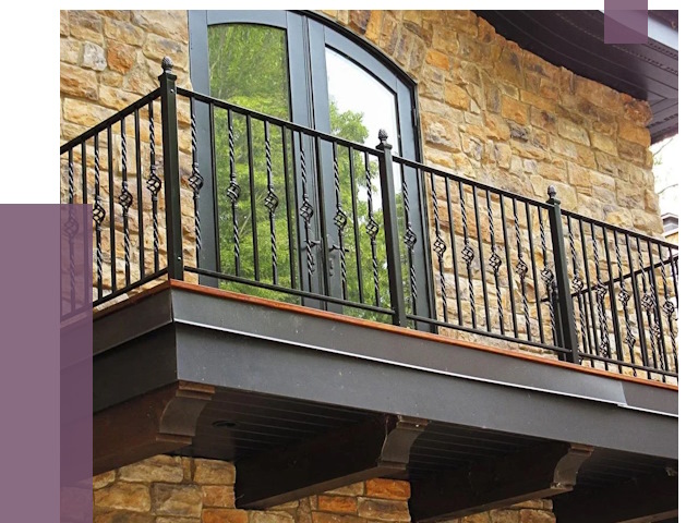 Балконные ограждения в Бугульме от 7935 руб. — купить | ПРОЛЁТ-Бгл