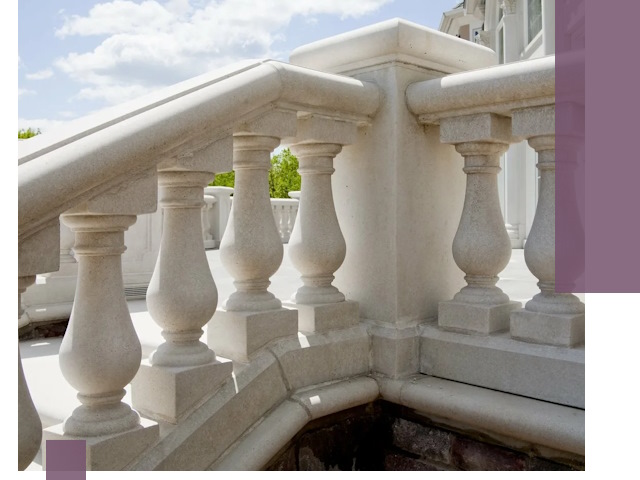 Балюстрады из металла и камня под ключ в Бугульме