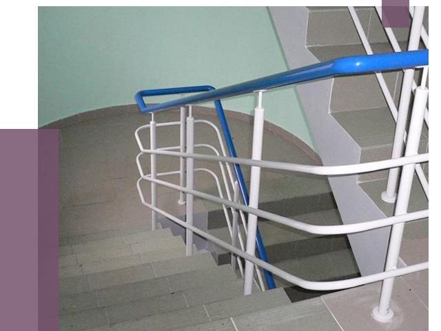 Перила в подъезде в Бугульме — установка и замена от 7328 руб. | ПРОЛЁТ-Бгл