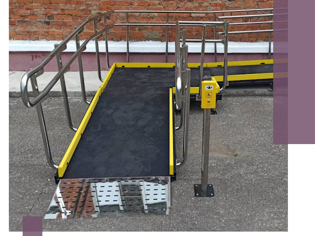 Изготовление наклонных пандусов для инвалидов в Бугульме