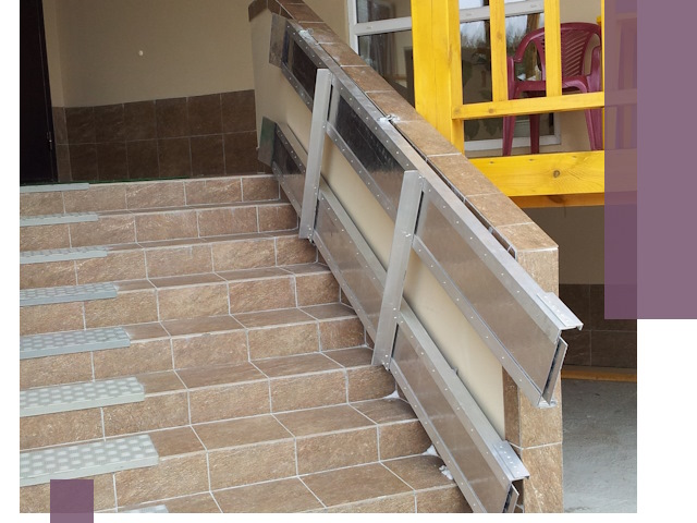 Откидные пандусы под ключ в Бугульме — монтаж и демонтаж