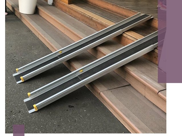 Телескопические пандусы под ключ в Бугульме — изготовление и монтаж