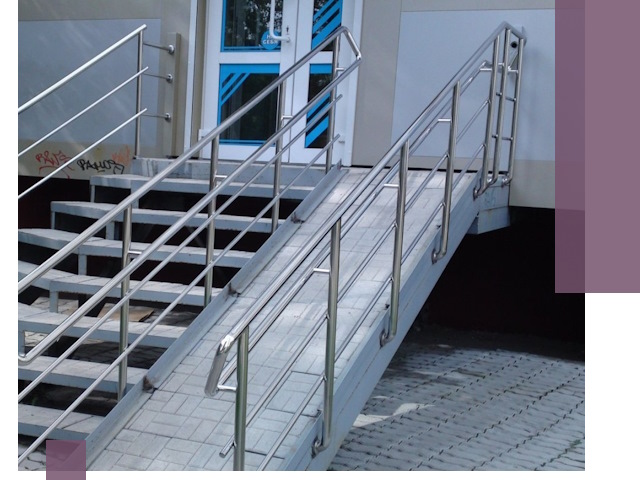 Пандус на крыльцо под ключ в Бугульме: монтаж и изготовление