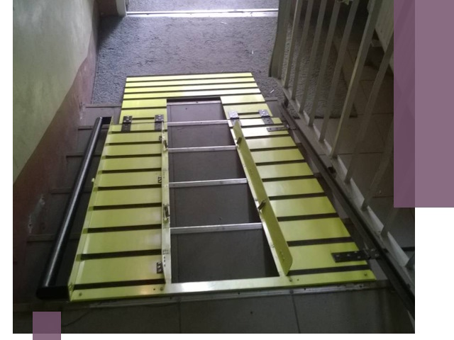 Профессиональный монтаж пандуса в подъезд в Бугульме