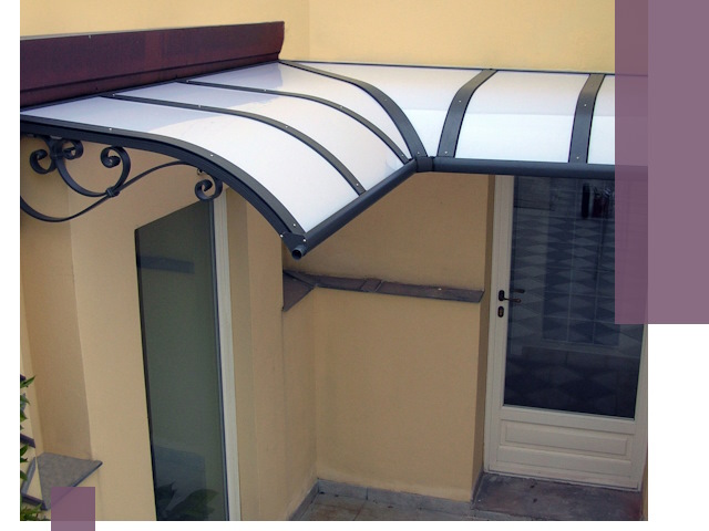 Монтаж козырьков любой сложности в Бугульме под ключ