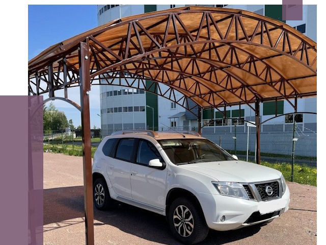 Недорогие навесы в Бугульме от 42454 руб.  | ПРОЛЁТ-Бгл