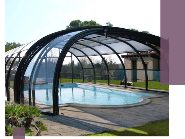 Навесы для бассейна в Бугульме: изготовление и монтаж под ключ