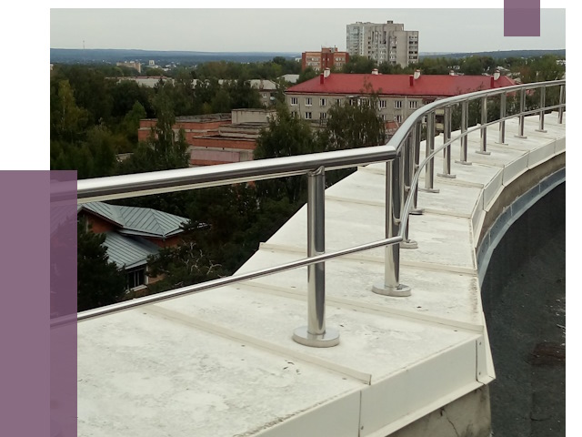 Парапеты и ограждения кровли в Бугульме от 4902 руб. 