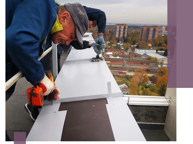 Монтаж парапетов в Бугульме — установка прочных металлических ограждений