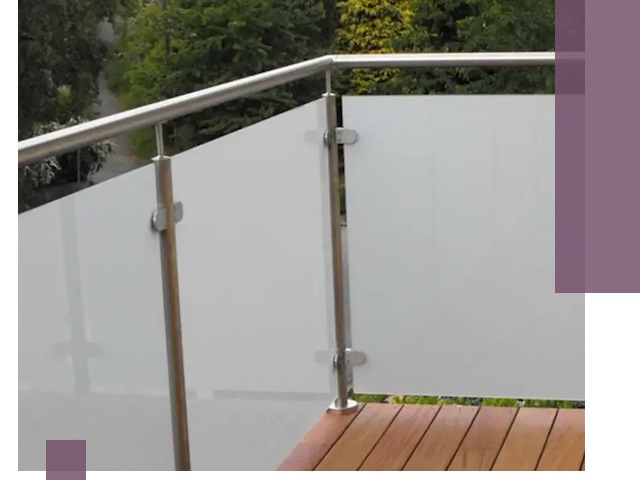 Алюминиевые парапеты для балконов и террас в Бугульме