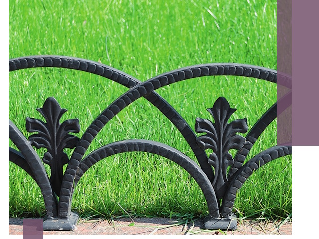 Декоративные металлические бордюры под ключ в Бугульме