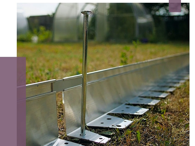 Металлические бордюры для газона в Бугульме от 4245 руб. | ПРОЛЁТ-Бгл