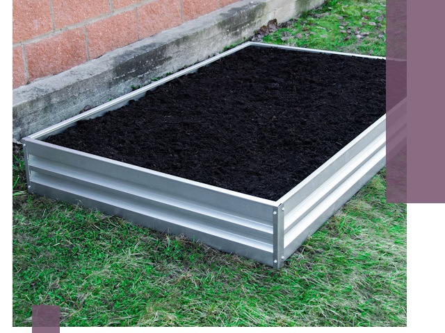 Металлические бордюры для грядок в Бугульме: прочность и аккуратность