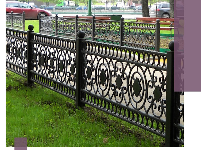 Секционные газонные ограждения под ключ в Бугульме