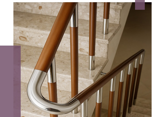 Монтаж поручней в Бугульме от 9603 руб. монтаж под ключ | ПРОЛЁТ-Бгл